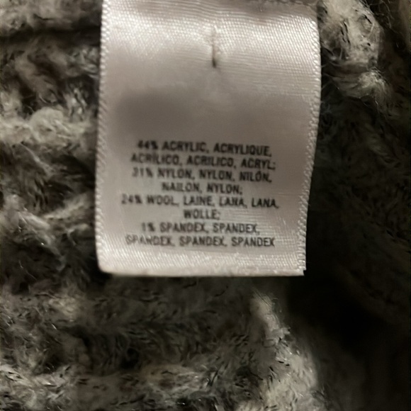 Sleeping on Snow By Anthropologie Wool Blend Hooded Sweater Oversized Small - Picture 10 of 10